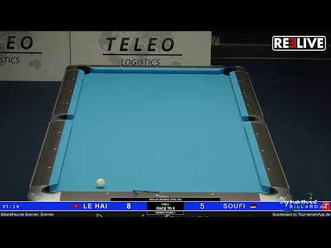 Long LeHai vs Mohammad Soufi REELIVE BREMEN OPEN 2023