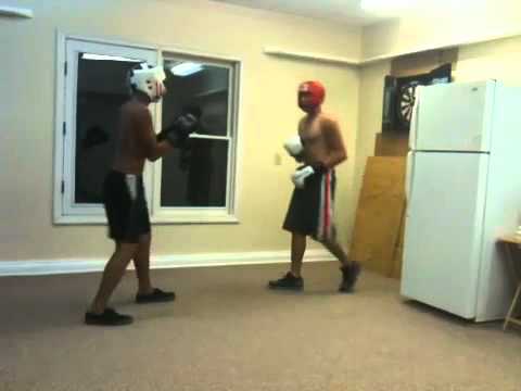 Sparring for a fight