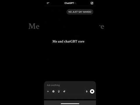 Me and ChatGPT nicely conversation core😁#chatgpt