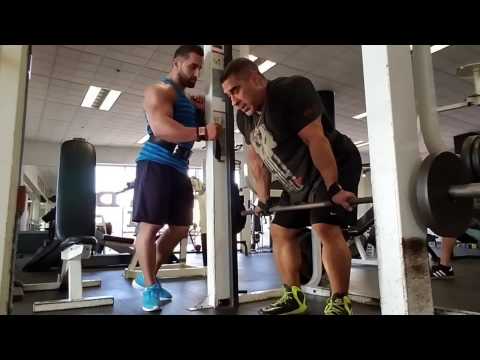 619 MUSCLE TV:  Training Series - Pete Demonstrates Intensifying Technique...