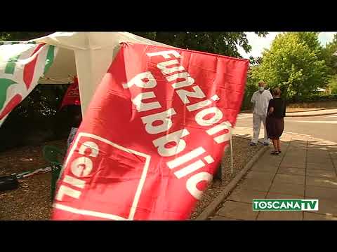 2020-08-26 FIRENZE - SANITA',CONTINUA IL PRESIDIO DEI SINDACATI