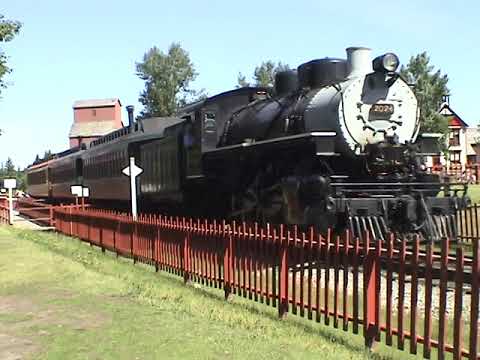 Calgary Heritage Park's Steam Engine 2024