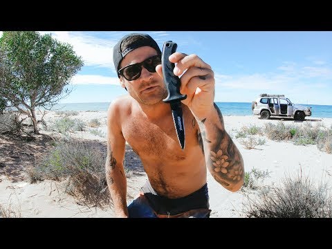 NO FOOD AND ONLY A DIVE KNIFE Living From The Land - Ep 94