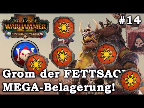 Mega-Belagerung! - GROMS LEGENDÄRE KAMPAGNE 14 - Total War: Warhammer
