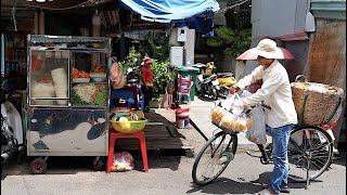Street Food Ho Chi Minh City🍡🦐 best pho in Saigon 💒🛵Vietnam food tour🍜🌾eating pho noodle🌾travel food