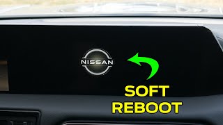 How to Reboot the Media Screen in Nissan Cars