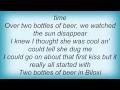Lonestar - Two Bottles Of Beer Lyrics