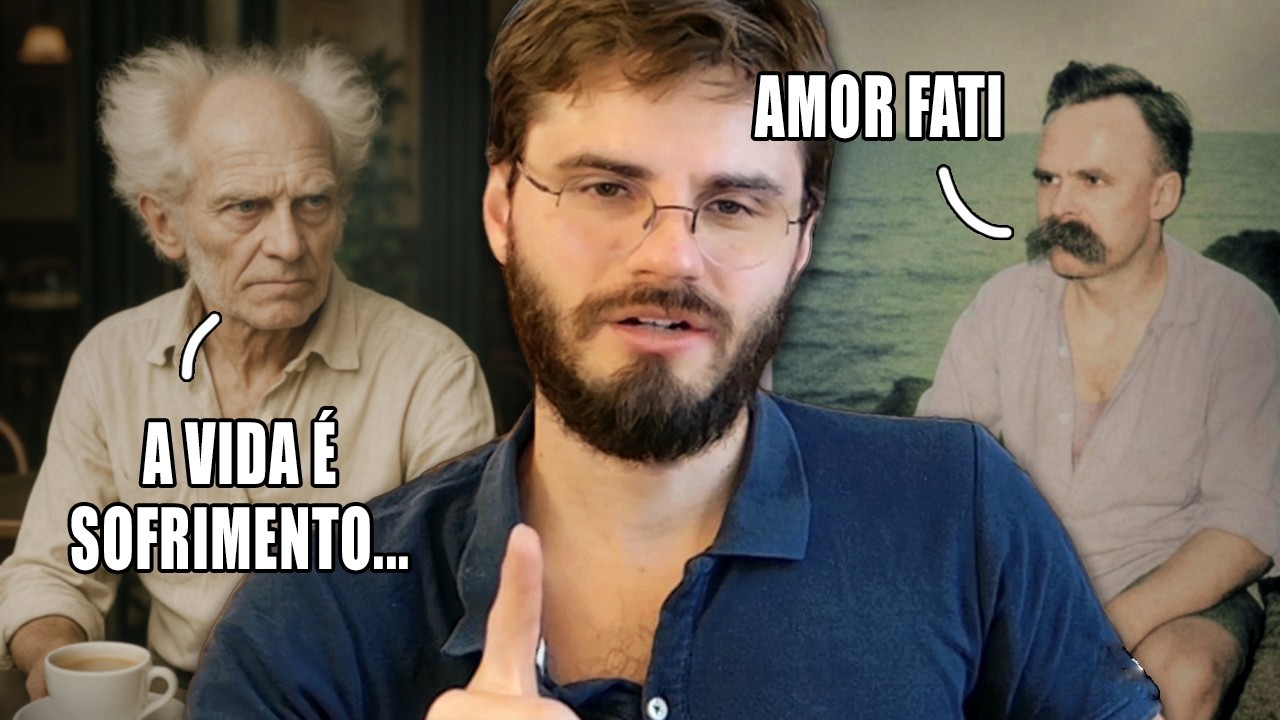 Não busque a felicidade | Conversa entre Nietzsche e Schopenhauer