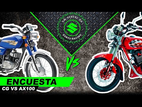 ENCUESTA SUZUKI AX100 (2T) VS CG (4T) - Y TU CUAL PREFIERES?