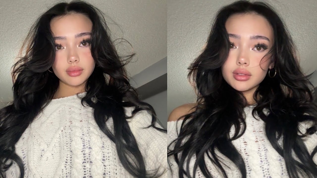 My winter makeup and hair