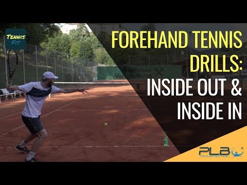 Forehand Tennis Drills: Inside Out & Inside In Forehand I JM Tennis - Online Tennis Programs