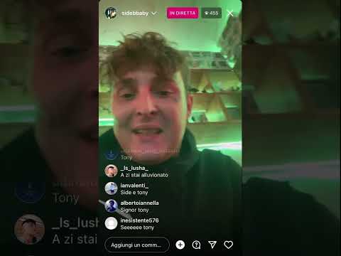 SIDE BABY IN STUDIO CON TONY EFFE E SICK LUKE