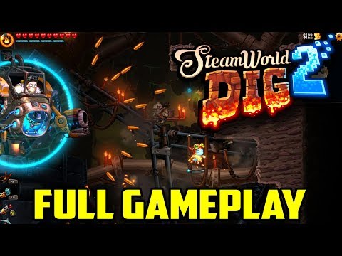 SteamWorld Dig 2 Full Gameplay And Walkthrough (Intro Through Ending) | 1080p