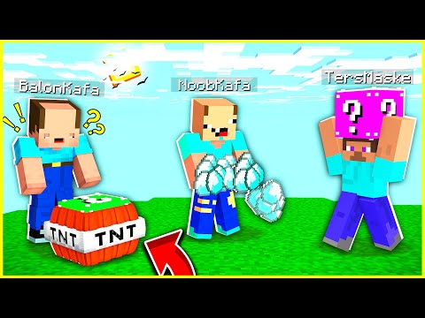 BALON KAFAYA TROLL ŞANS BLOKLARI SATTIM !! - BalonCraft #385 - Minecraft