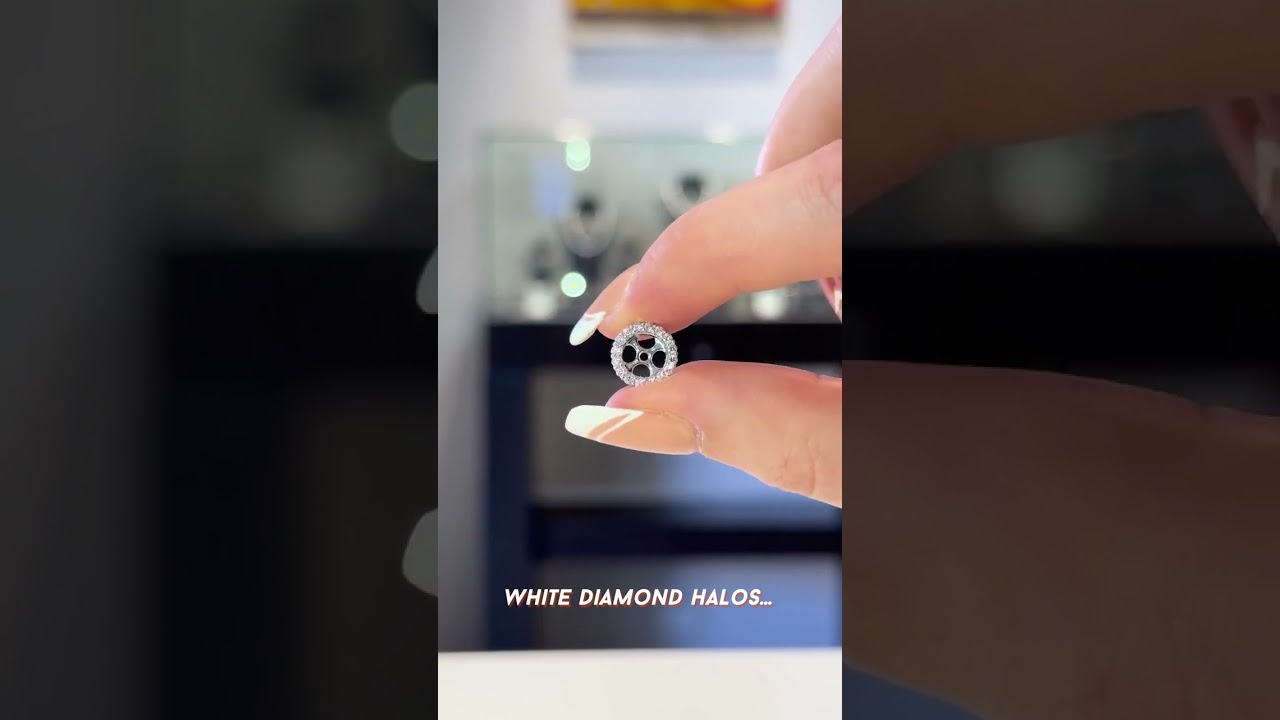 Detachable Sapphire & Diamond Studs