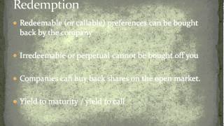 Introduction to Preference Shares