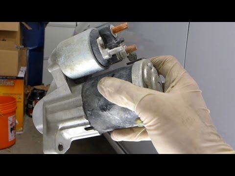 Ford Mustang 3.7L V6 Starter Replacement - Removal and Installation (2012 - 2014)
