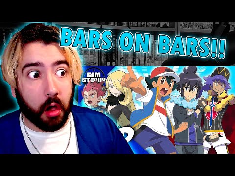 REACTION - POKEMON MASTERS 8 RAP CYPHER | Cam Steady ft. Rustage, Chi-chi, Shao Dow & More