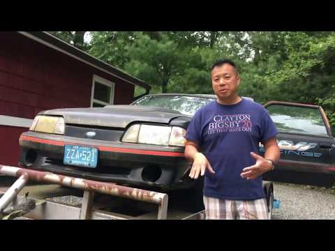 Procharged Fox Body Mustang Drag Car First Start After 15 YEARS!!!