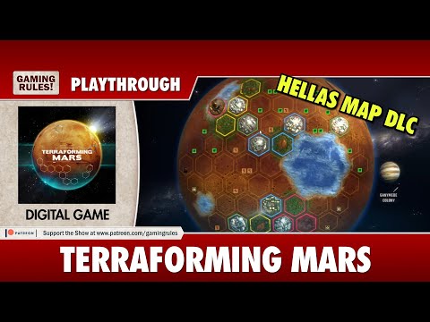 Terraforming Mars Digital - Hellas Map Playthrough - YouTube