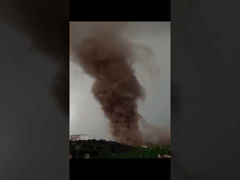 TORNADO EN CARCARAÑA SANTAFE ARGENTINA