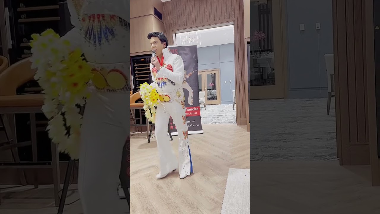 Promotional video thumbnail 2 for Elvis Tribute Artist Lorensz Francke
