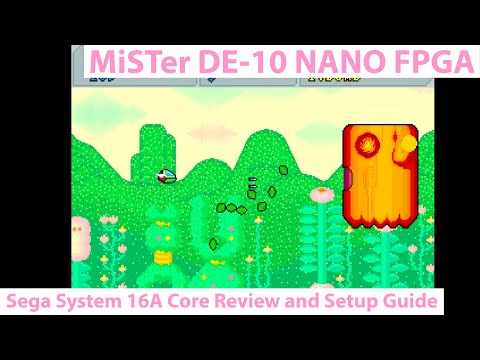 MiSTer FPGA DE-10 Nano - Sega System 16A Core Review and Setup Guide