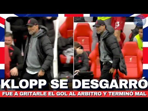 Klopp SE DESGARRÓ festejando en la CARA del ARBITRO 😂 | No lo vas a poder creer