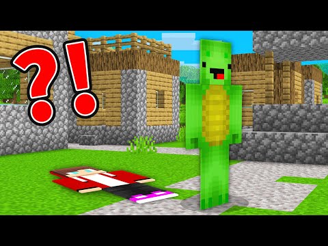 Insane Transformation in Minecraft: Mikey & JJ FLATTENED?!
