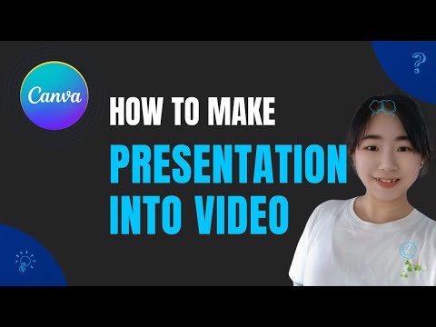 Comment transformer une présentation en vidéo sur Canva | Tutoriel facile