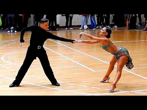 Quentin Zasio & Manon Zasio (FR) Junior 2 Open Paris 2019 [Rumba]