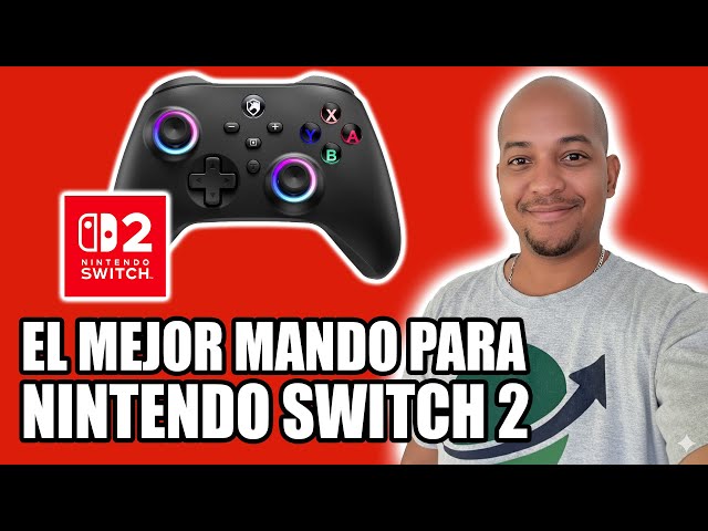 Vídeo relacionado con UPGRADE Mando para Switch/ Switch 2, Mando Inalámbrico con Gatillos de Recorrido, Batería 1000mAh, LED RGB/Gyro Axis/Turbo/Vibración/ Botones Programables, Mando Pro para Switch/PC/Android/iOS