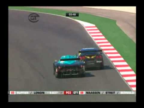 Alex Mueller - Maserati MC12 - FIA GT1 2009 - Algarve - Race Last 10min.avi