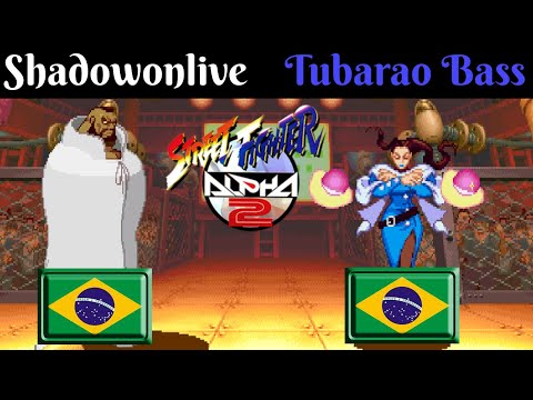 Street Fighter Alpha 2: Shadowonlive Vs Tubarao Bass - FT10
