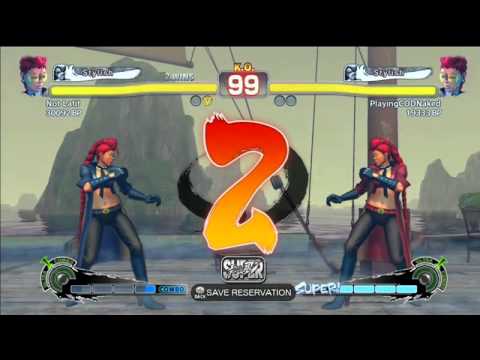SSF4: Not Latif (C. Viper) VS PlayingCODNaked (C. Viper) - Endless Battle
