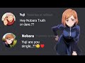 Jujutsu Kaisen Discord Yuji And Nobara S Playing Truth Or Dare