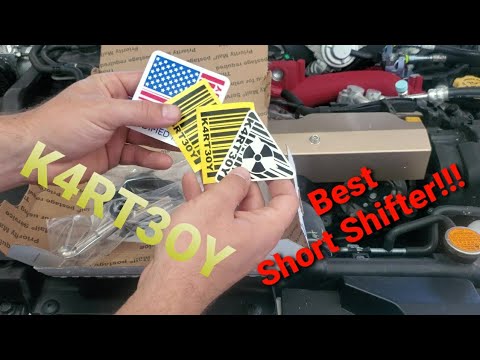 2017 Subaru STi Kartboy Shifter Install