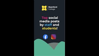 Stamford College Social Media Wrapped