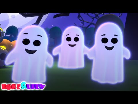 Fünf kleine Geister Halloween-Vorschulreime + Weitere Kinderreime auf Deutsch