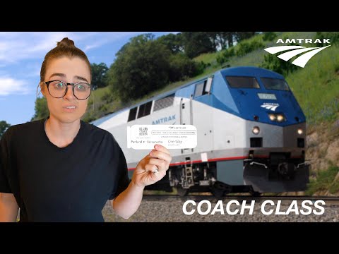 Surviving Overnight in COACH on a LONG-distance train “Coast Starlight”