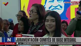 Juramentación de Comités de Base Integral, 15 de noviembre de 2025