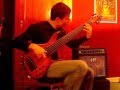 Will Karling plays UZEB(  Alain Caron ) Perrier Citron on AC 6 fretless Bass