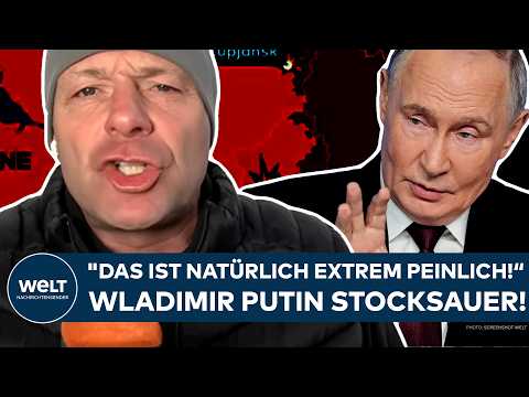 UKRAINE-KRIEG: "Das ist natürlich extrem peinlich für die Russen!" Wladimir Putin ist stocksauer!