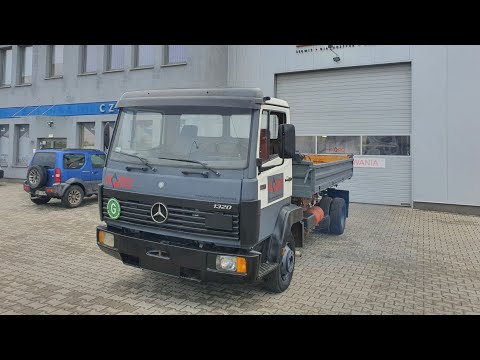 MERCEDES-BENZ 814, 3x Tipper, Manual Pump, full Steel
