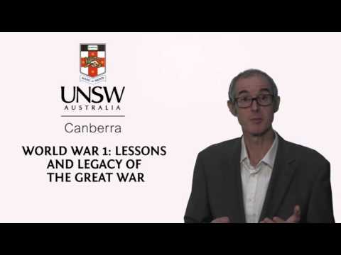 World War I: Lessons and Legacy of the Great War review for weeks 1 and 2