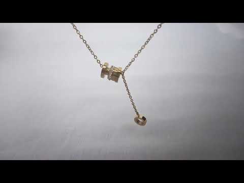 Classy stainless steel chain necklace 
