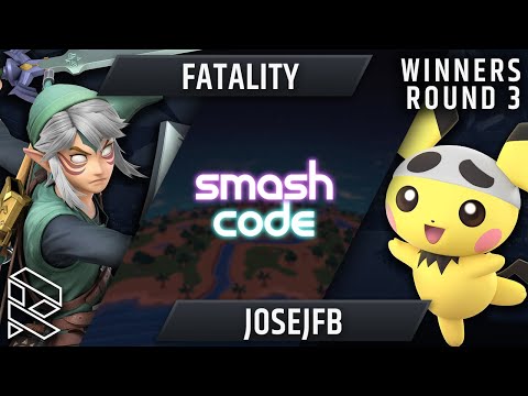 Smashcode 1/3/2019 - Fatality (Link) vs JoseJFB (Pichu) - Winners Round 3