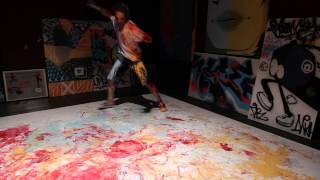 Out The Box - The B-Boy Paint Project (breakdancing)