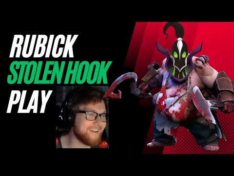 "WOW THATS CRAZY"  Qojqva amazed by Rubick's Hook