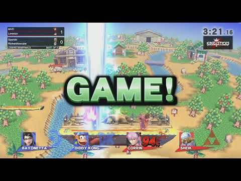 KotS 2018 - MVD + Lorenzo vs Spyrobi + RichardIcecube - Losers Semifinals Smash 4